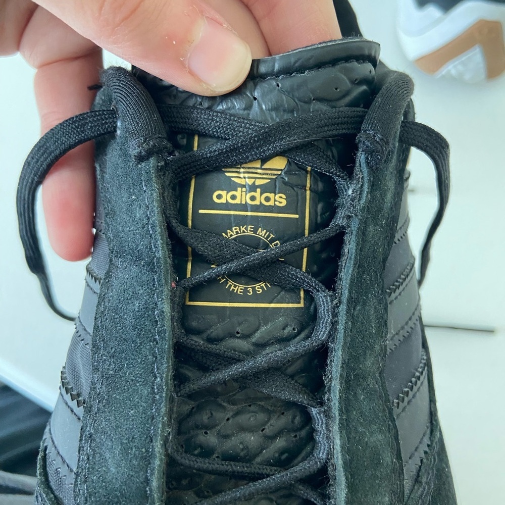 Adidas‎ Puig men’s skateboarding black sneakers — size 7.5 - Picture 7 of 8